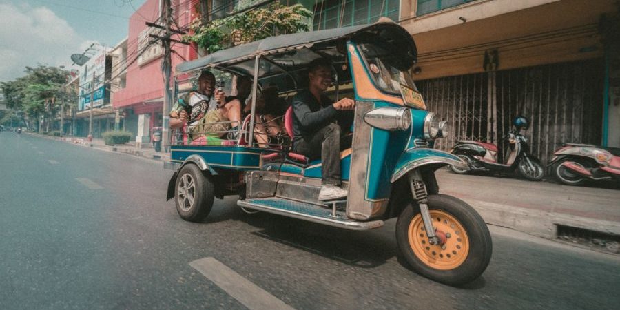 Tuktuk Ride in Bangkok City